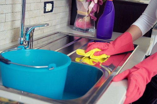 Retail and customer-facing commercial cleaning service in a Surrey town centre location