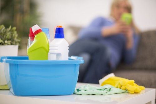 Deep cleaning service for a Surrey house interior