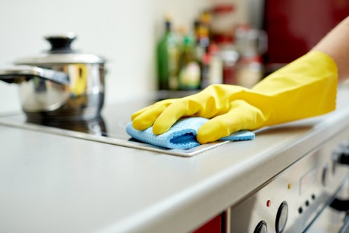 After builders cleaning for a Surrey flat, apartment, or home