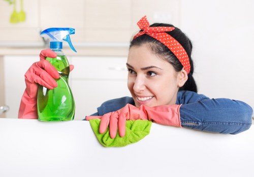 Deep cleaning a Surrey property after renovation and building work