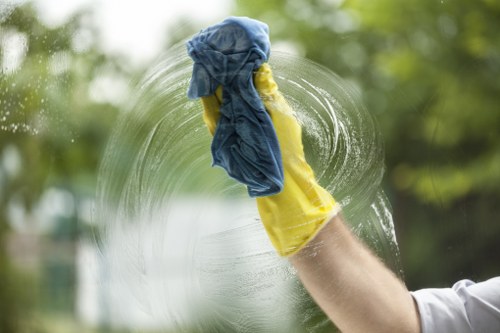 Kitchen and bathroom areas included in a recurring cleaning plan