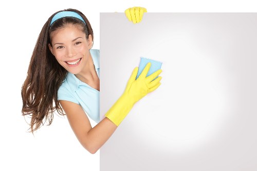 Local Surrey cleaners preparing a property for handover
